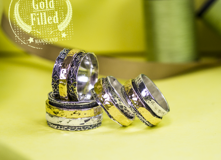 Goldfilled ringen